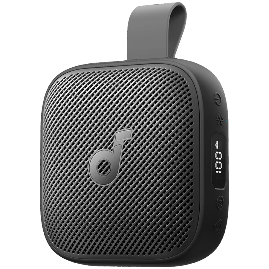 Anker, Soundcore Boom Go 3i Black, 24 Hour Playtime, 15W, IP68, Battery Display, Emergency Charging for Phone, TWS Pairing capable, RGB Lights - slika 2