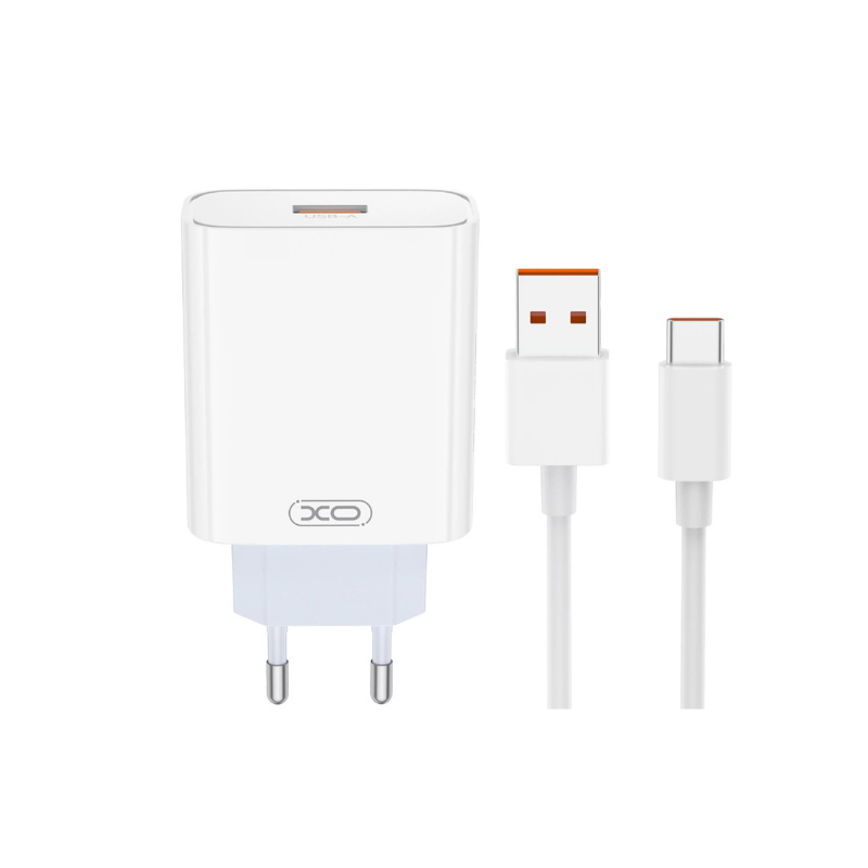Kucni punjac XO L164 USB 120W fast kabal USB na C - slika 2