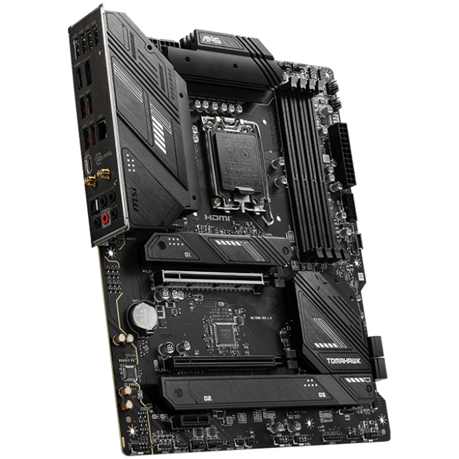 MSI MAG B760 Tomahawk WiFi Gaming Motherboard (Supports 12th/13th/14th Gen Intel Processors, LGA 1700, DDR5, PCIe 5.0, M.2, 2.5Gbps LAN, USB 3.2 Gen2, HDMI/DP, Wi-Fi 6E, Bluetooth 5.3, ATX) - slika 3