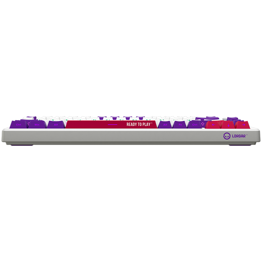 LORGAR KBP7075W, Wireless 75% Mechanical Gaming Keyboard Pro, White, EN layout - slika 5
