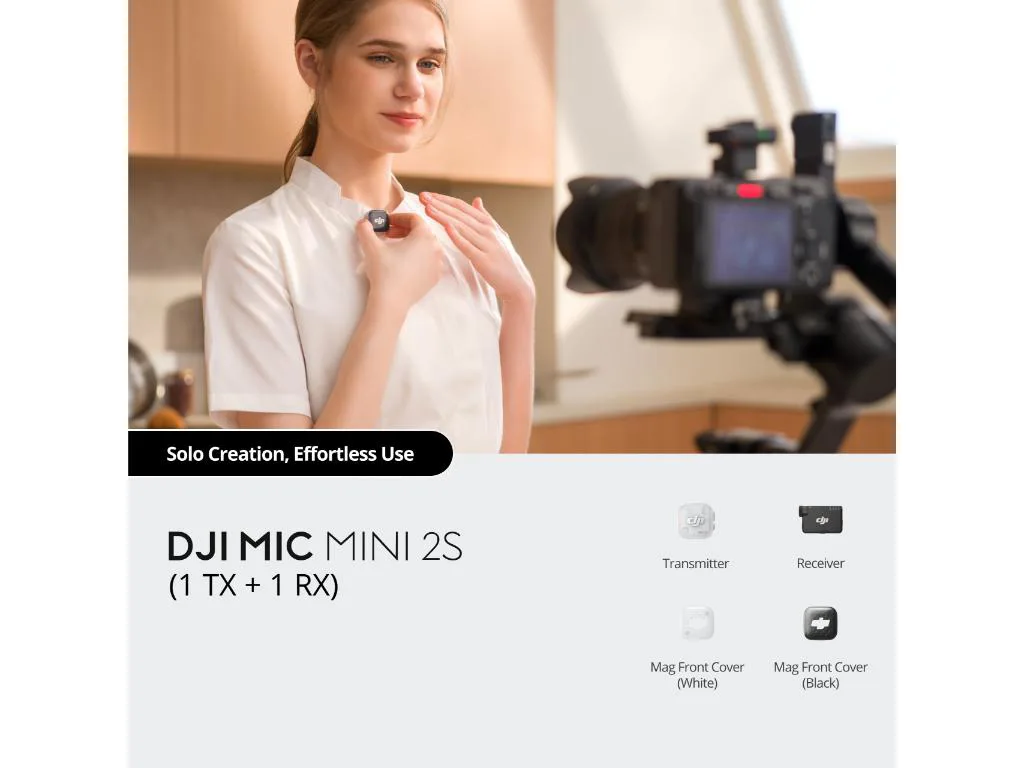DJI Mic Mini 2S (1 TX + 1 RX) - slika 2