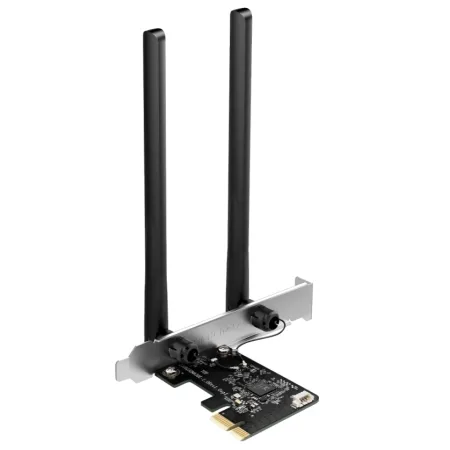 Mercusys MA30E AC1200 Dual-Band Wi-Fi Bluetooth  PCI Express Adapter, 867 Mbps at 5 GHz + 300 Mbps at 2.4 GHz, 2 x High Gain Dual-Band External Antennas, MU-MIMO, WPA3, Bluetooth 5.0 - slika 2