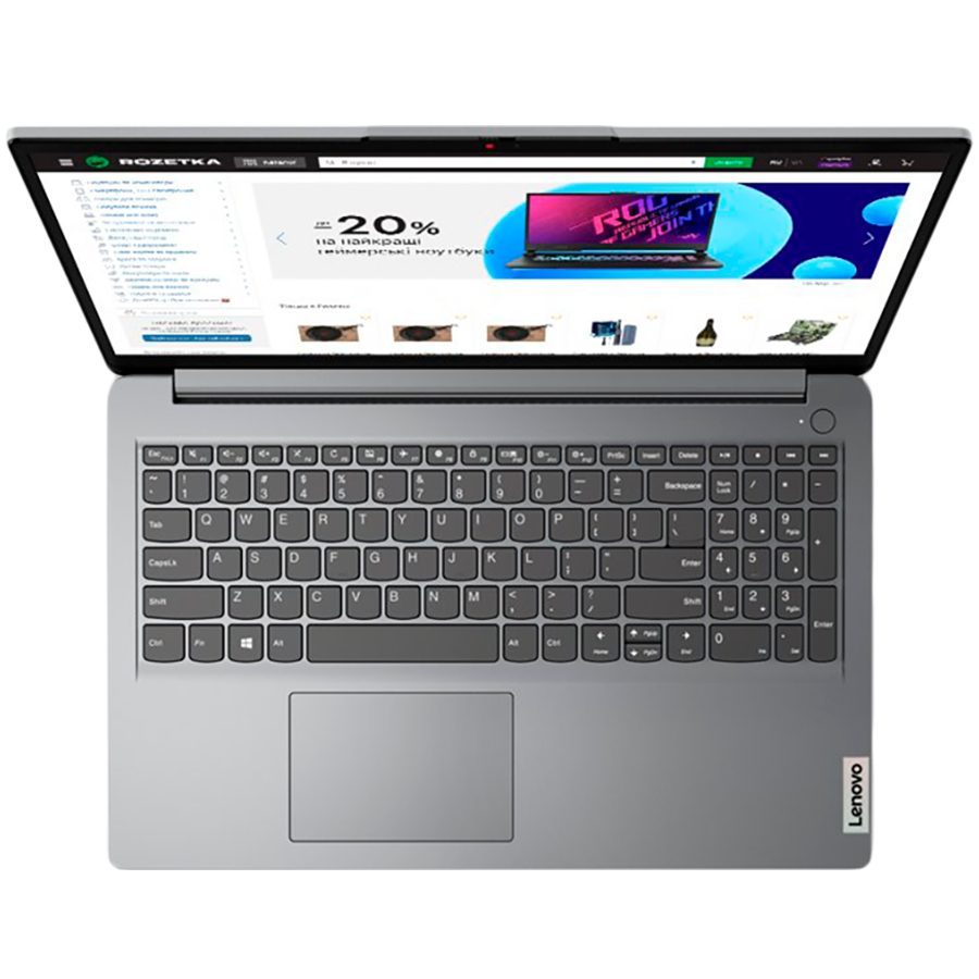 Lenovo IdeaPad 1 15AMN7, 15.6'' FHD (1920x1080) AG, AMD Ryzen 3 7320U (4C, 4MB, up to 4.1GHz), 16GB DDR5, 512GB SSD, AMD Radeon Graphics, HDMI, 1x USB 3.2, 1xUSB 2.0, 1xUSB-C (data), Batt 42 Wh, No OS - slika 3