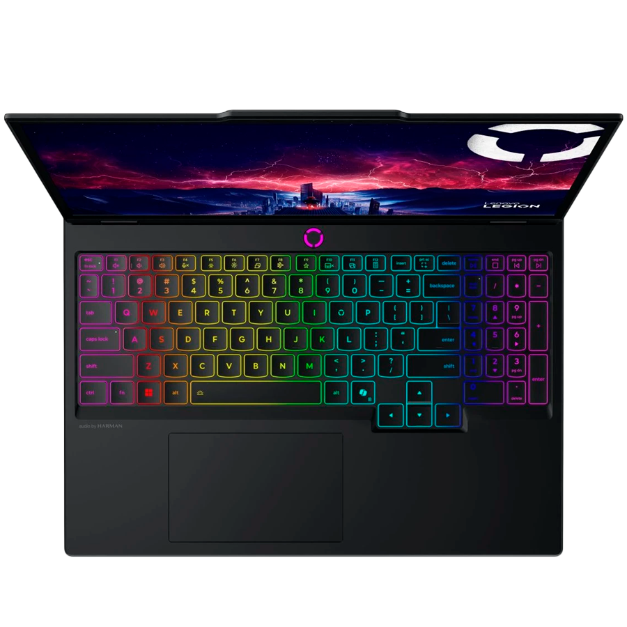 LENOVO LEGION 5 15AHP10, 15.1" OLED 165Hz 1000nits, AMD Ryzen AI  7 350, 32G DDR5-5600(2x16), 1TB SSD, GeForce RTX 5060 8GB GDDR7, 3x USB 3.2, 2x USB-C, HDMI, RJ-45, 80Wh, Eclipse Black, No Os, 2Yr - slika 6