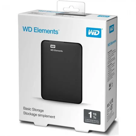 WD 1TB External HDD Elements Portable 2.5" USB 3.0 Black - slika 2