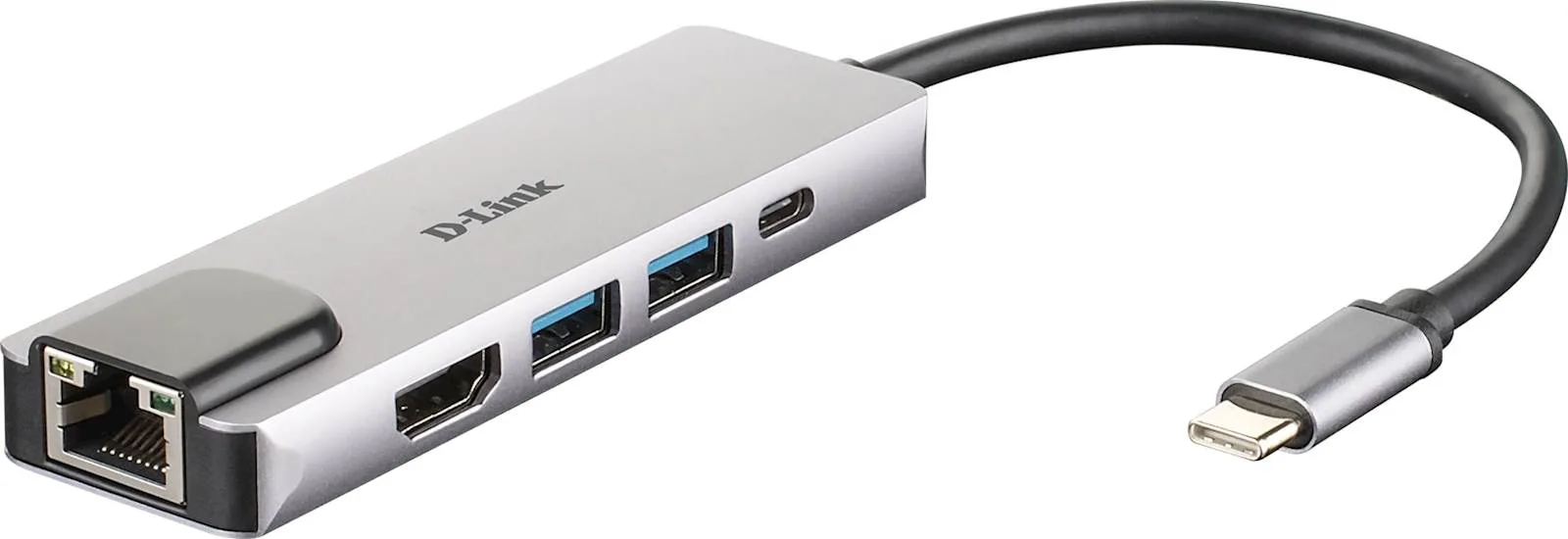 D-Link DUB-M520, 5-in-1 USB-C Hub sa HDMI/Ethernet i napajanjem - slika 2
