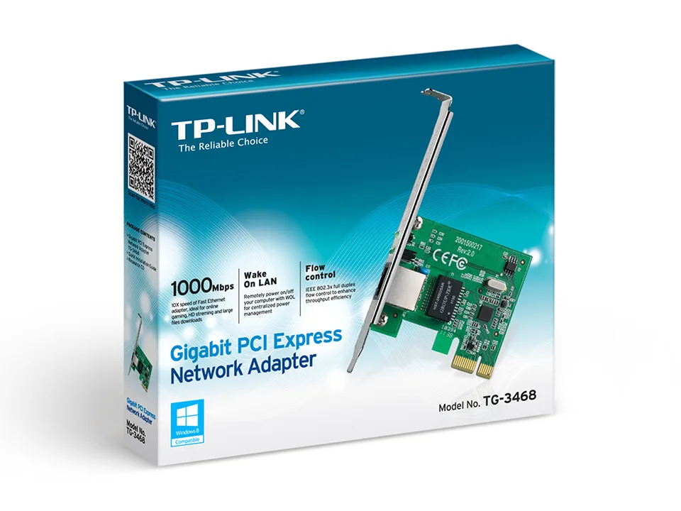 TP-Link TG-3468 Gigabit PCI-EGigabit PCI Express Network Adapter - slika 2