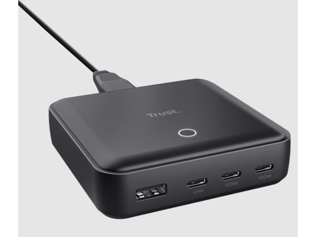 Trust Maxo 100W 4-port USBdesktop punjač, 3 USB-C porta,1 USB-A port - slika 2