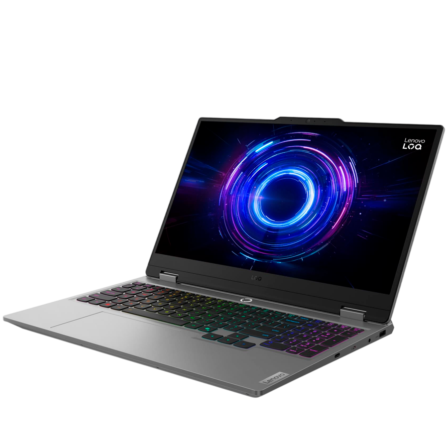 LENOVO LOQ 15IRX10 15.6" FHD IPS, Intel Core i7-13700HX, 32GB DDR5, NVIDIA GeForce RTX 5050 8GB GDDR7, 1TB SSD, 3x USB-A, USB C, HDMI, RJ45, WiFi-6, BT5.2, BH Backlit Kb, 60Wh, No OS, Luna Grey, 2Yr - slika 3