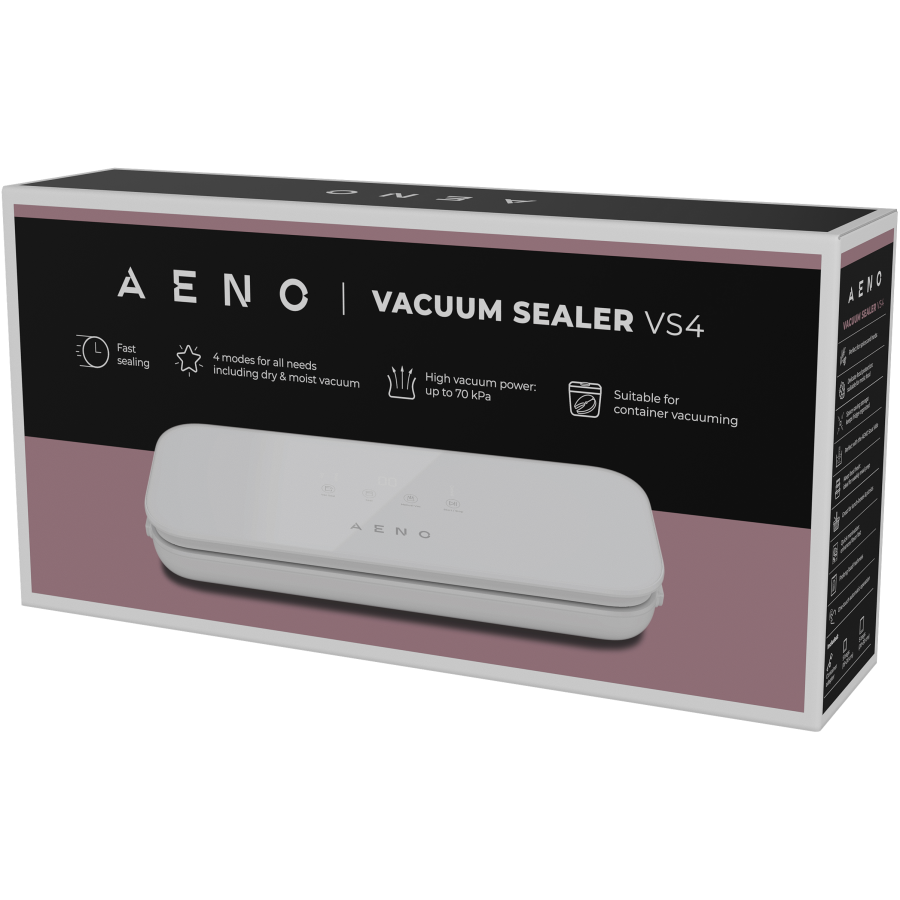 Vacuum sealer, white, LED display, 230AC/50Hz, 130W, -65KPa (+/-5kPa) - slika 7