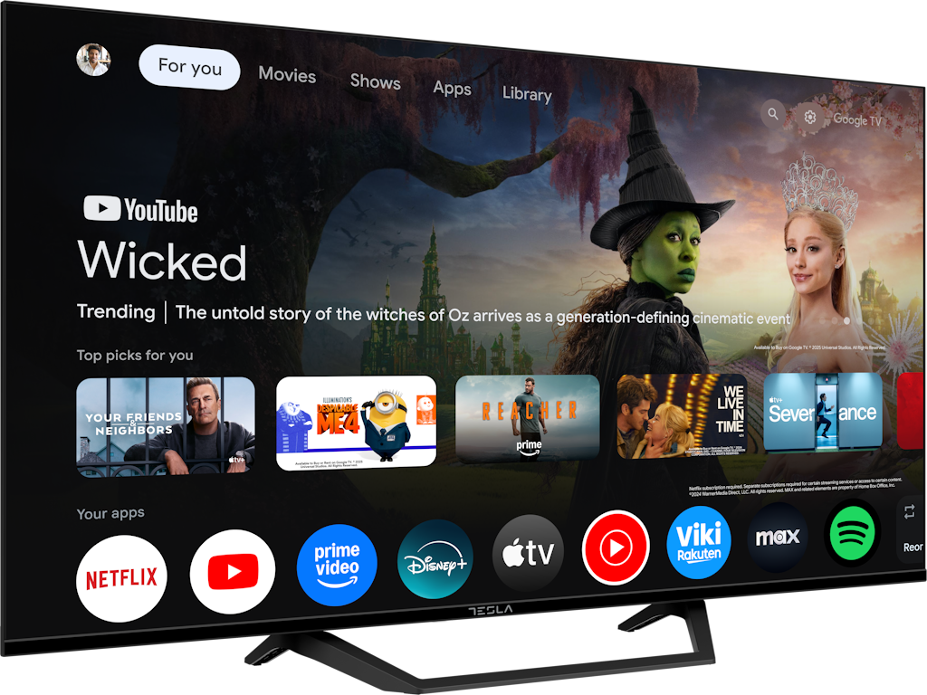 TESLA TV 43E655BFS FHD Google    Powered by Google TV - slika 3