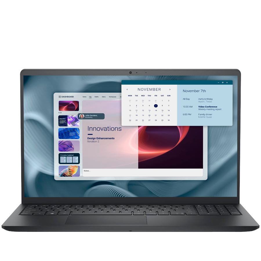 Dell Pro 15 Essential PV15250, 15.6" FHD (1920 x 1080), non-Touch, Intel Core i5-1334U (10C, up to 4.6GHz), 16GB DDR5 (1x16GB, 4400MT/s), M.2 512GB SSD, Intel UHD, Wi-Fi 6, BT, HDMI, 1xUSB-C 3.2, 1xUS - slika 2