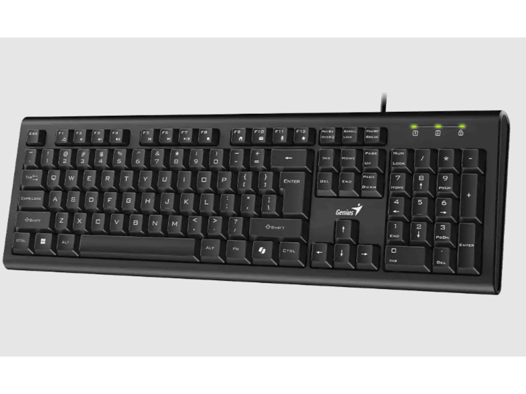 Genius KB-113 žičana tastatura, USB konektor, crna boja - slika 2