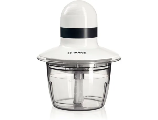 BOSCH sjeckalica 400W, BIJELA, 0.8L, INOX nož, ploča za tučenje vrhnja,SL - slika 2