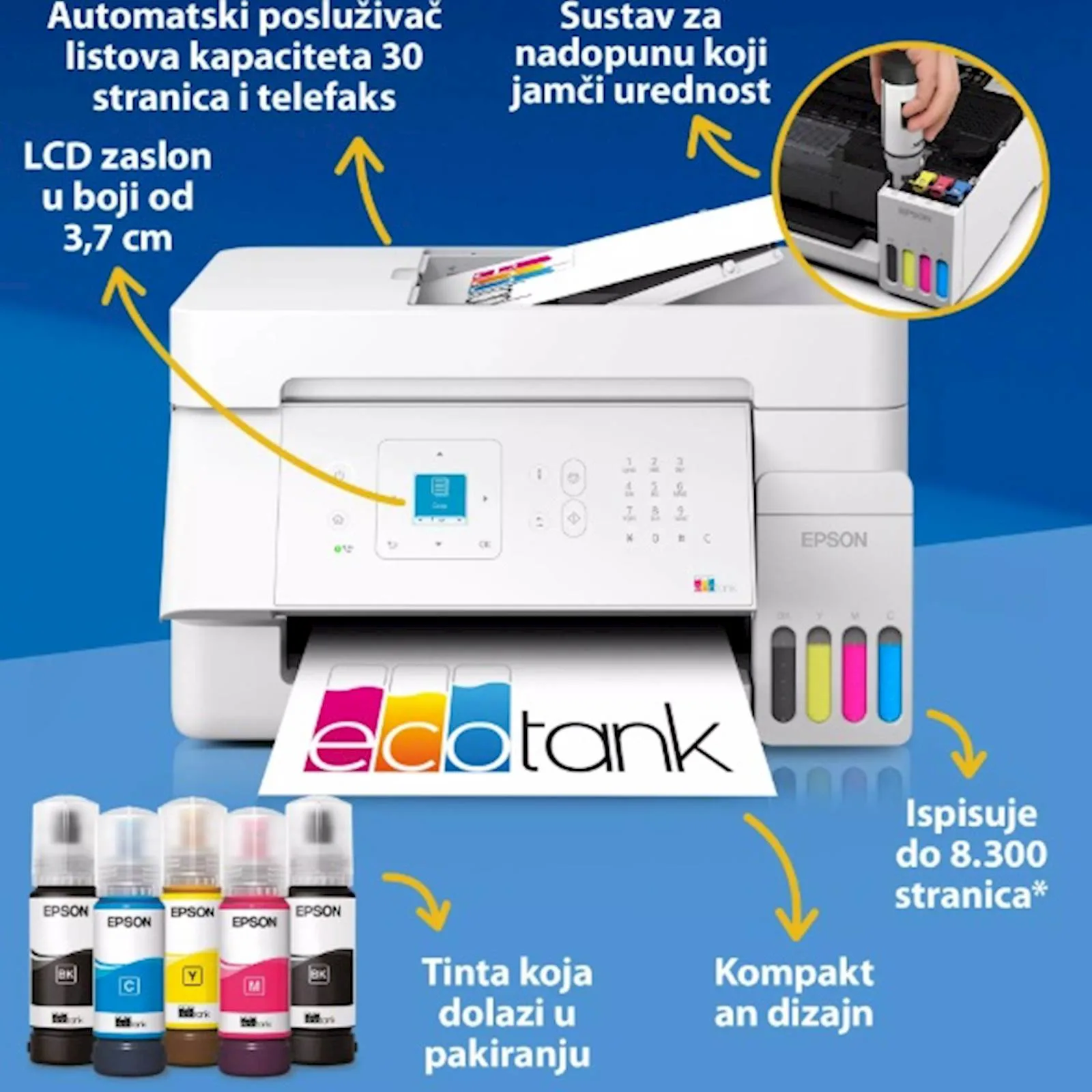 MFP EPSON EcoTank L5396 - slika 3
