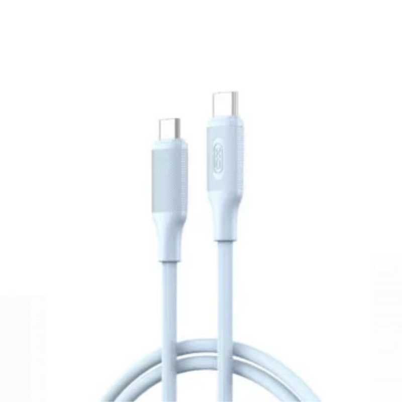 USB kabal XO NB-Q265B USB-C to USB-C 60W Blue - slika 2