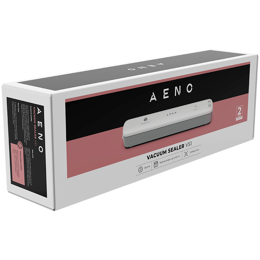 AENO Vacuum sealer VS1: 85W, 65kPa, 2 modes: Vac+Seal, Seal, Compact size, Max Pocket Width 30 cm - slika 8