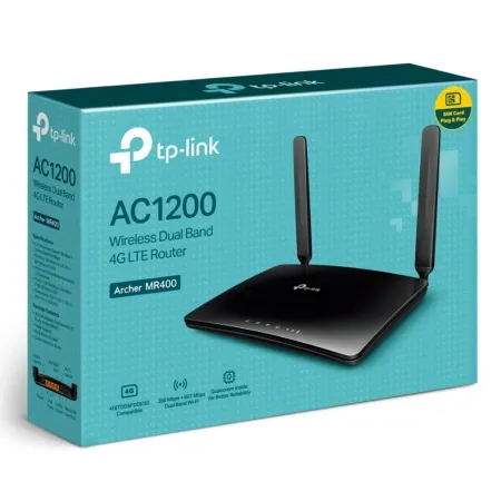 TP-Link Archer MR400 AC1200 4G LTE Wireles Dual Band Router - slika 6