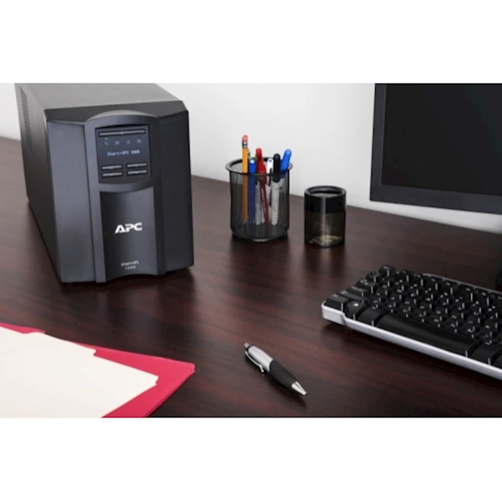 Smart-UPS APC,1000VA, Tower, 230V, 8x IEC C13, SmartConnect Port+SmartSlot, AVR, LCD - slika 5