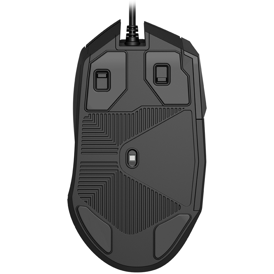 LORGAR Stricter 579, gaming mouse, 9 programmable buttons, Pixart PMW3336 sensor, DPI up to 12 000, 50 million clicks buttons lifespan, 2 switches, built-in display, 1.8m USB soft silicone cable, Matt - slika 7