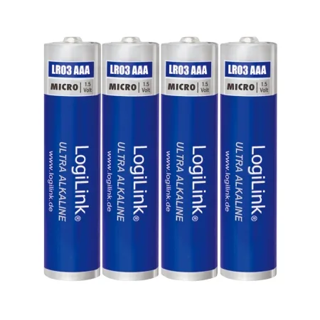 Logilink Baterije AAA Alkaline LR03B4 4KOM - slika 2