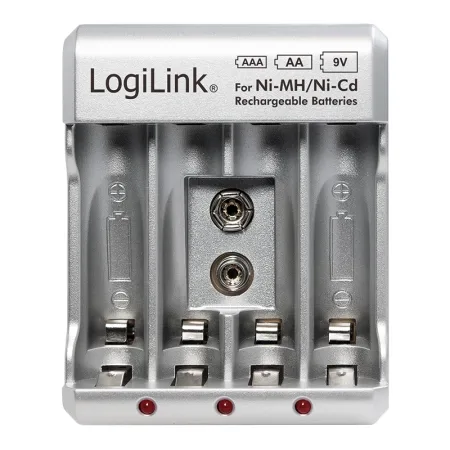 LogiLink Battery charger for Ni-MH/Ni-Cd AA/AAA/9V accumulators PA0168