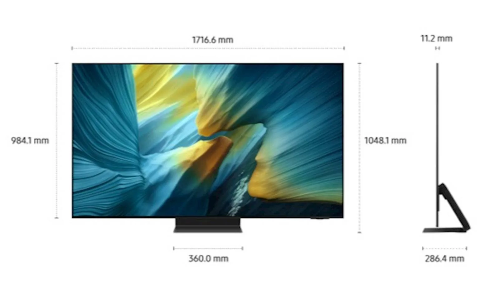 TV SAMSUNG OLED 4K Vision AI 77" S95F - slika 3