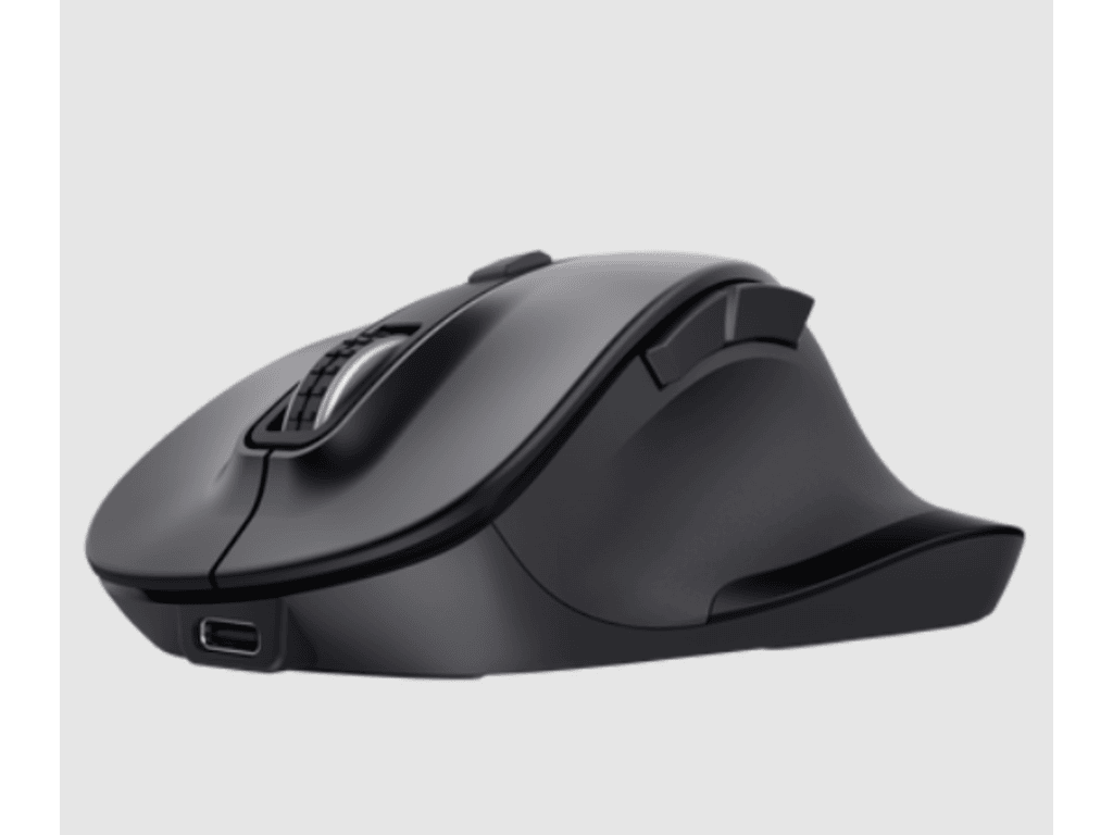 Trust Fyda multi-devicewireless miš, USB-C, optičkisenzor, 800-2400 dpi, crni - slika 2