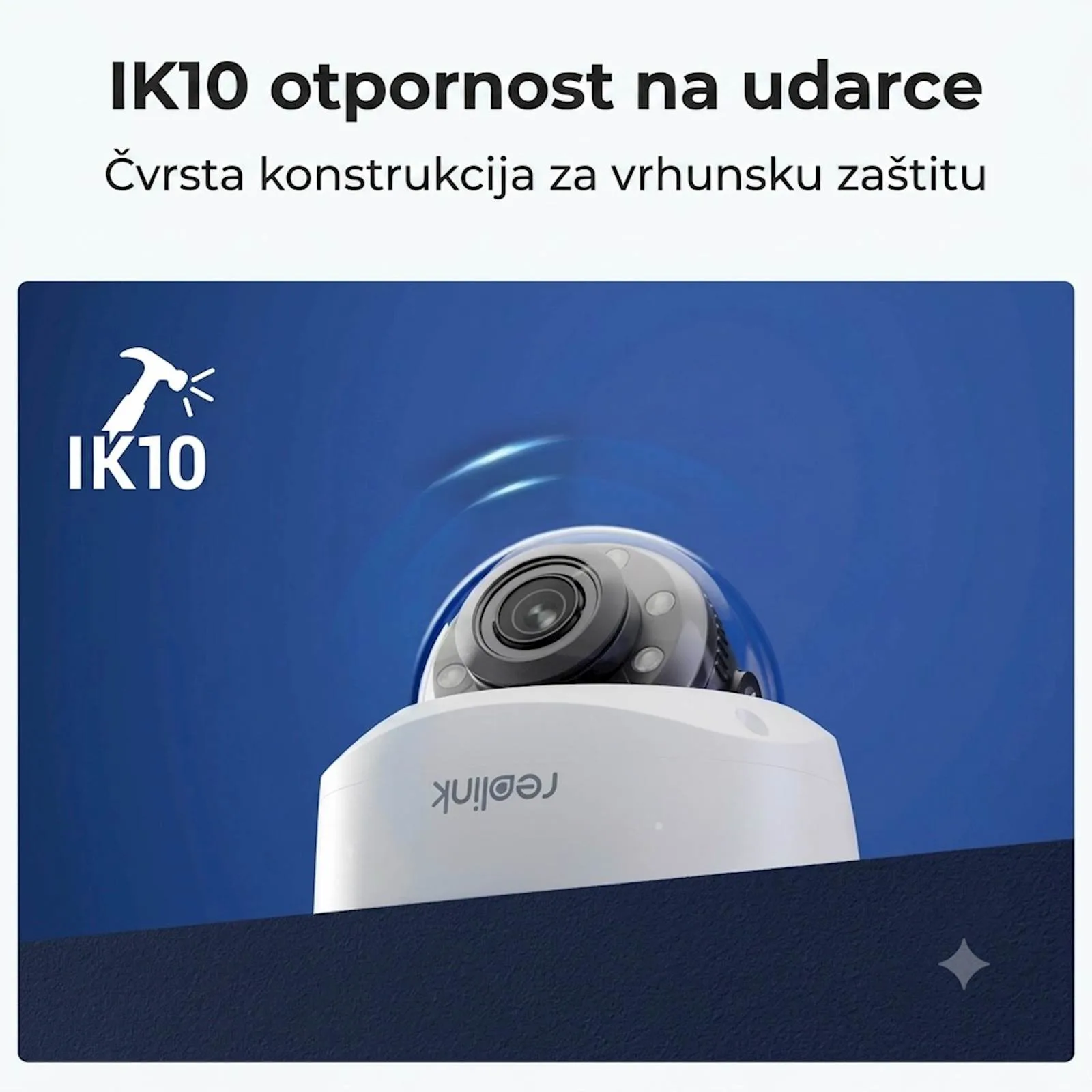 IP kamera Reolink P437 serija 4K, vanjska, otporna IK10, 5x optički zum, POE - slika 6