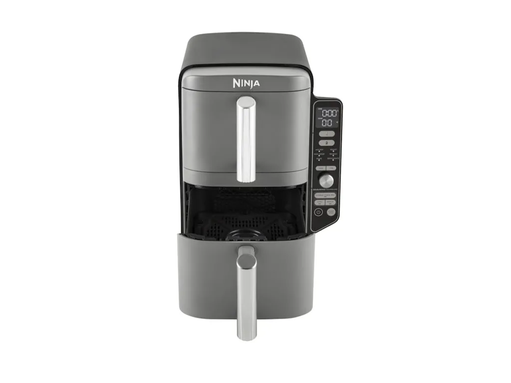 Ninja XL 2-slojna friteza30% uzi, do 55% brzi, 6 funkc.kuhanja, snaga 2470W, tezina 10.3kg - slika 8