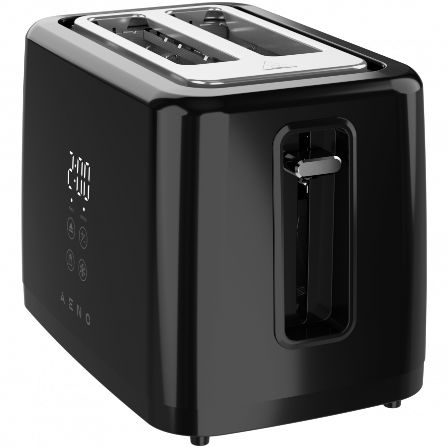 Electric Toaster, black, 220-240V, 50-60Hz, 780-930W, 2 slots, 3 modes, 7 browning levels - slika 2