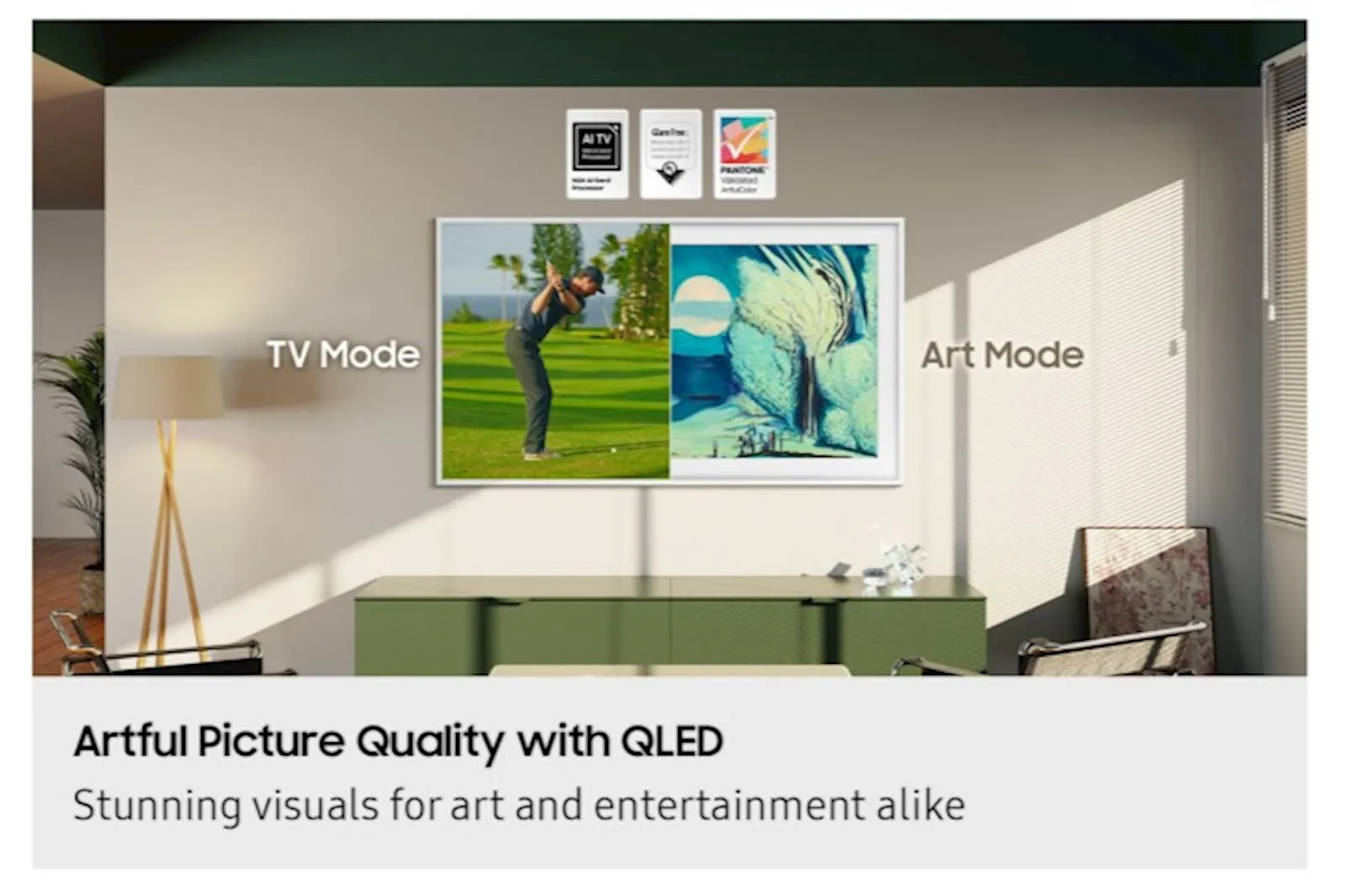 TV SAMSUNG The Frame 4K Vision AI 55" LS03F - slika 4