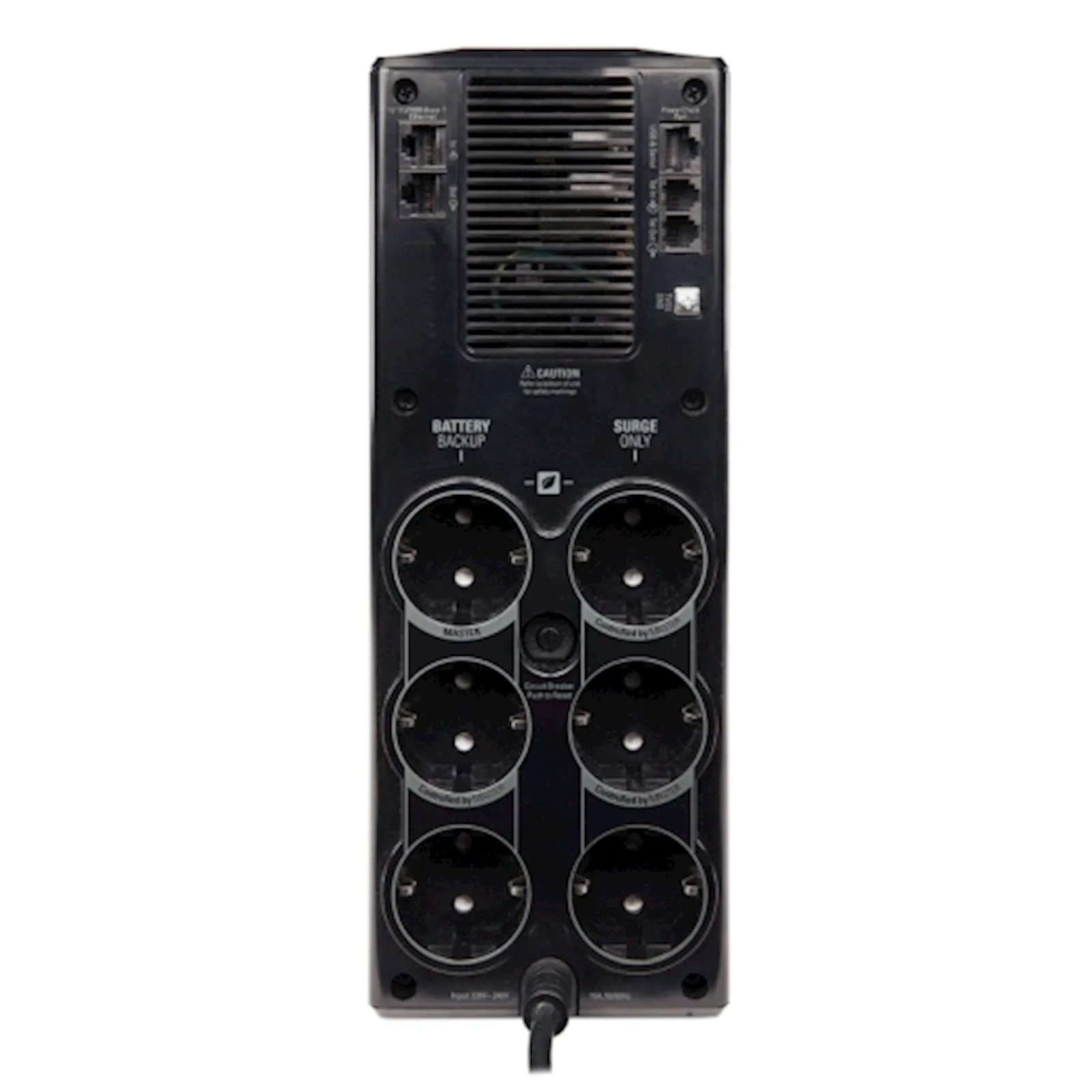 Back-UPS Pro APC, 1200VA/720W, Tower, 230V, 6x CEE 7/7 Schuko utičnica, AVR, LCD,zamjenjiva baterija - slika 4