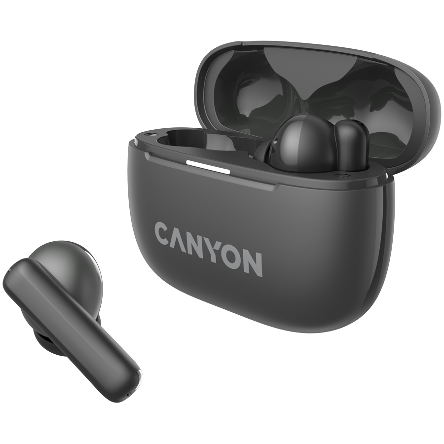 CANYON headset OnGo TWS-10 ANC+ENC Grey - slika 3